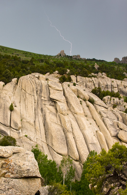 Thunderstorm Above City Of Rocks